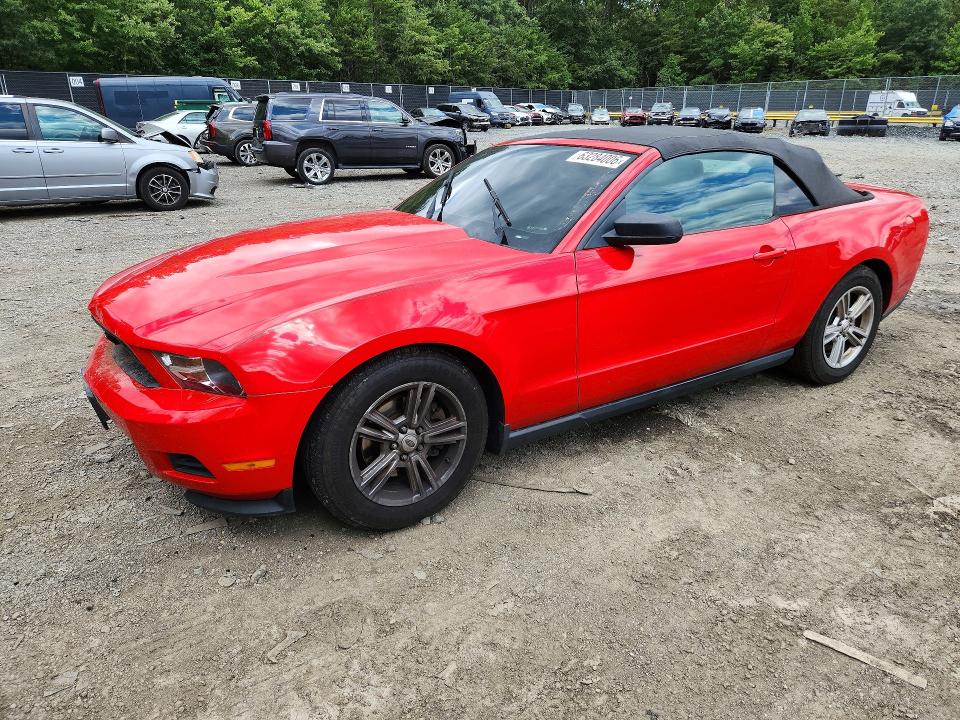 Продажа на аукционе авто 2012 Ford Mustang, vin: 1ZVBP8EM9C5273392, номер лота: 63284006