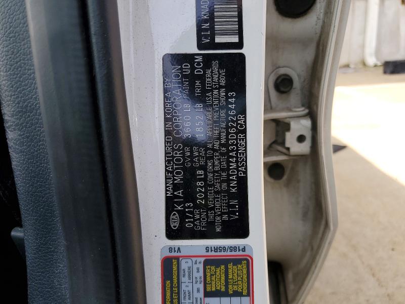 Продажа на аукционе авто 2013 Kia Rio, vin: KNADM4A33D6226443, номер лота: 61640886