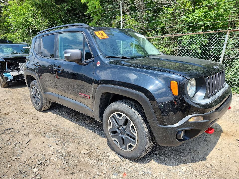 60703896 :رقم المزاد ، ZACCJBCB0HPG53727 vin ، 2017 Jeep Renegade مزاد بيع