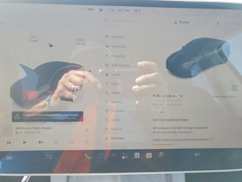 Aukcja sprzedaży 2024 Tesla Model Y, vin: 7SAYGDEEXRA275691, numer aukcji: 60887206