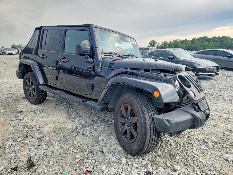 60454456 :رقم المزاد ، 1C4BJWEG5EL283533 vin ، 2014 Jeep Wrangler Unlimited مزاد بيع