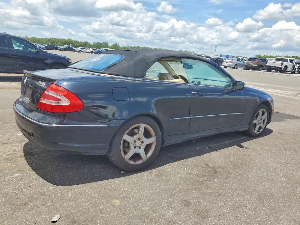 2005 Mercedes-benz Clk მანქანა იყიდება აუქციონზე, vin: WDBTK75G85T052843, აუქციონის ნომერი: 60896786