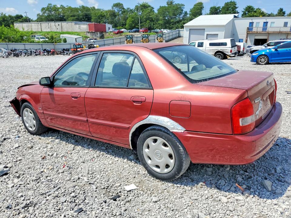 60831136 :رقم المزاد ، JM1BJ222X10434766 vin ، 2001 Mazda Protege مزاد بيع