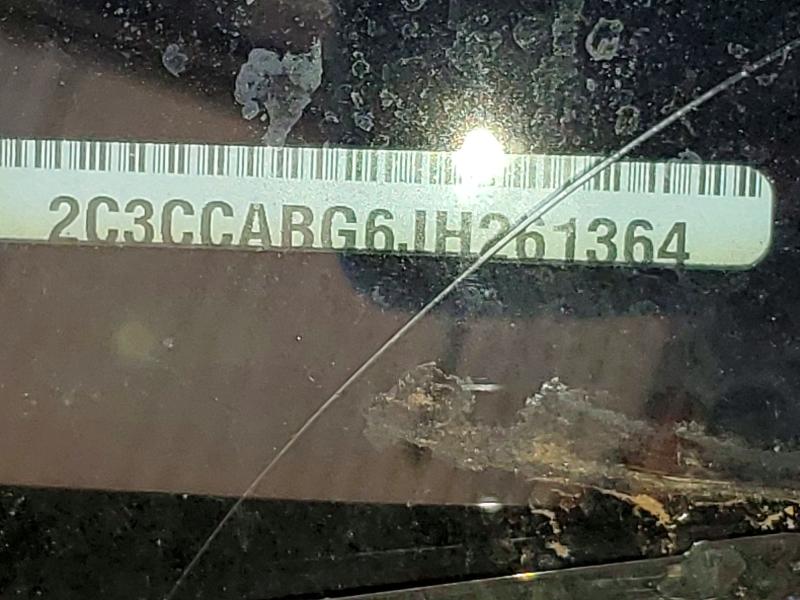 59406356 :رقم المزاد ، 2C3CCABG6JH261364 vin ، 2018 Chrysler 300 مزاد بيع