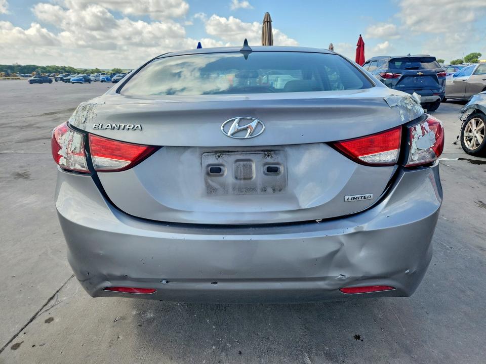 2012 Hyundai Elantra მანქანა იყიდება აუქციონზე, vin: KMHDH4AE1CU296411, აუქციონის ნომერი: 59131586