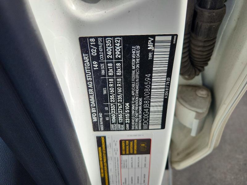 Продаж на аукціоні авто 2018 Mercedes-benz Glc, vin: WDC0G4JB8JV086594, номер лоту: 59803696