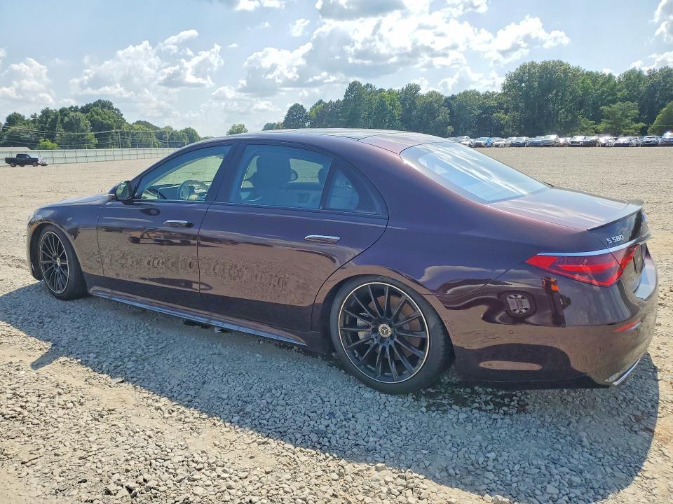 2025 Mercedes-benz S მანქანა იყიდება აუქციონზე, vin: W1K6G7GB9SA327666, აუქციონის ნომერი: 58827186