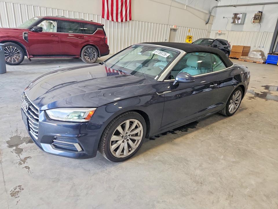 2018 Audi A5 მანქანა იყიდება აუქციონზე, vin: WAUYNGF5XJN017406, აუქციონის ნომერი: 61769726