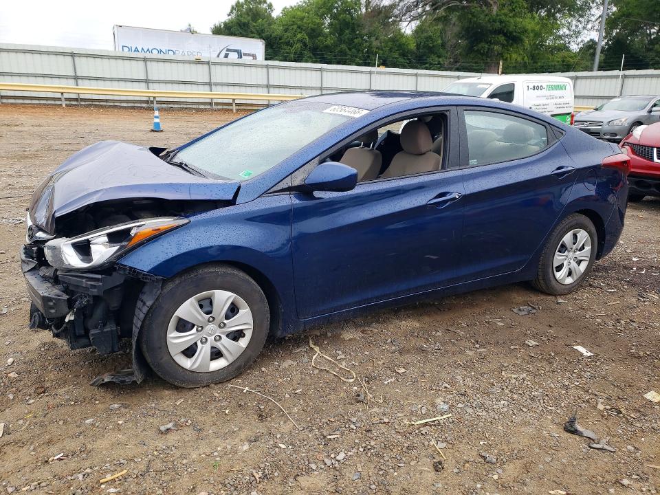 60564466 :رقم المزاد ، 5NPDH4AE1GH789297 vin ، 2016 Hyundai Elantra مزاد بيع