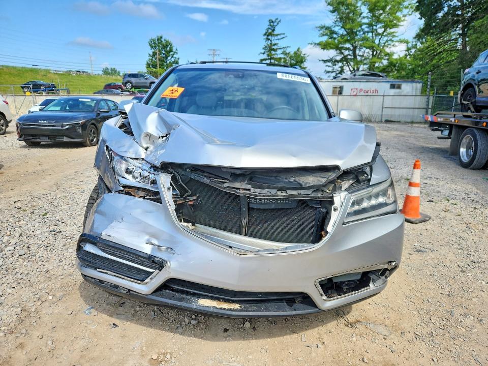 60509936 :رقم المزاد ، 5FRYD4H44FB025059 vin ، 2015 Acura Mdx مزاد بيع