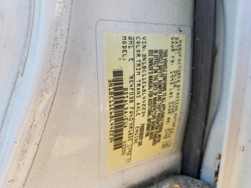 61003086 :رقم المزاد ، 3N1BC11E68L442234 vin ، 2008 Nissan Versa مزاد بيع
