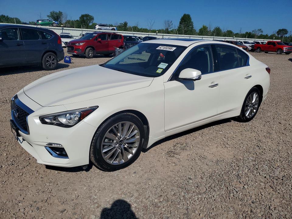 Продажа на аукционе авто 2021 Infiniti Q50, vin: JN1EV7BR3MM750666, номер лота: 62165596