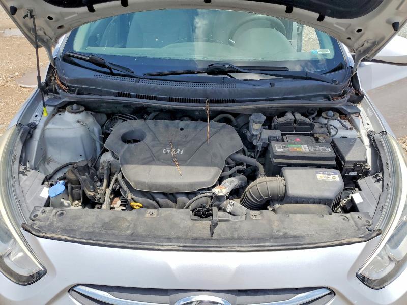 2017 Hyundai Accent მანქანა იყიდება აუქციონზე, vin: KMHCT4AE0HU249596, აუქციონის ნომერი: 59370466
