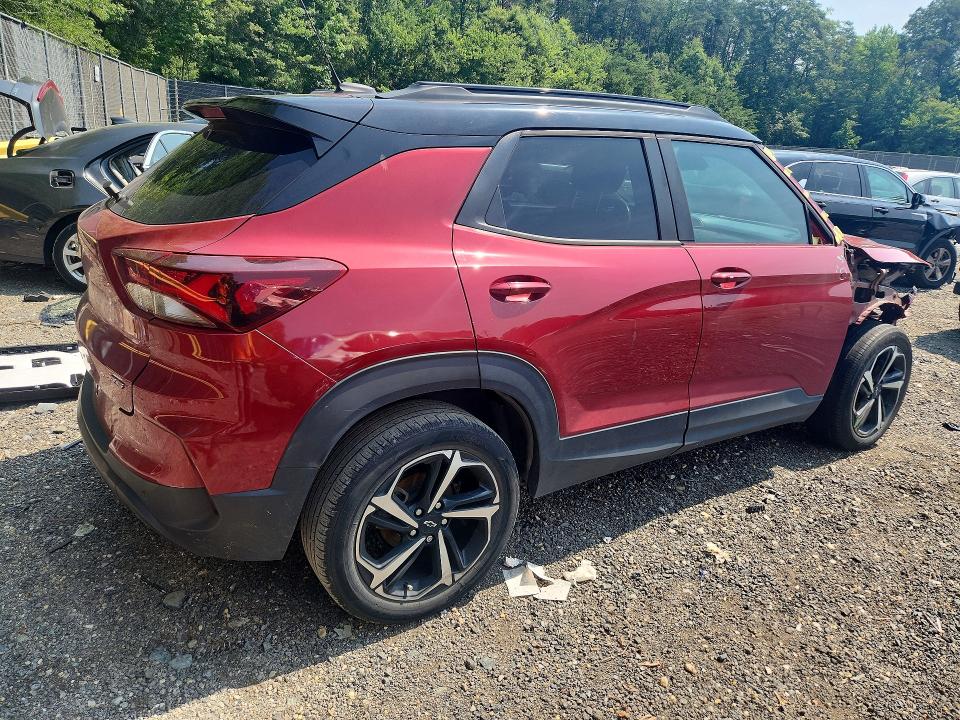 2021 Chevrolet Trailblazer მანქანა იყიდება აუქციონზე, vin: KL79MTSL6MB065317, აუქციონის ნომერი: 60646036
