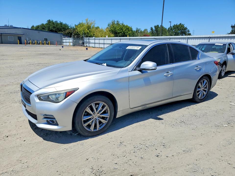 Продаж на аукціоні авто 2015 Infiniti Q50, vin: JN1BV7AP4FM345860, номер лоту: 61322216
