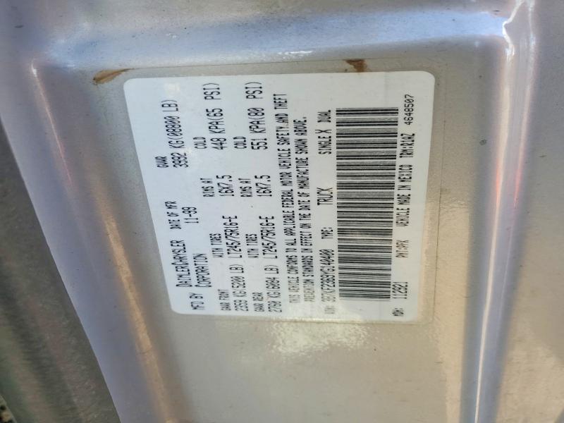 62957466 :رقم المزاد ، 3B7KF2369YG140400 vin ، 2000 Dodge Ram 2500 مزاد بيع