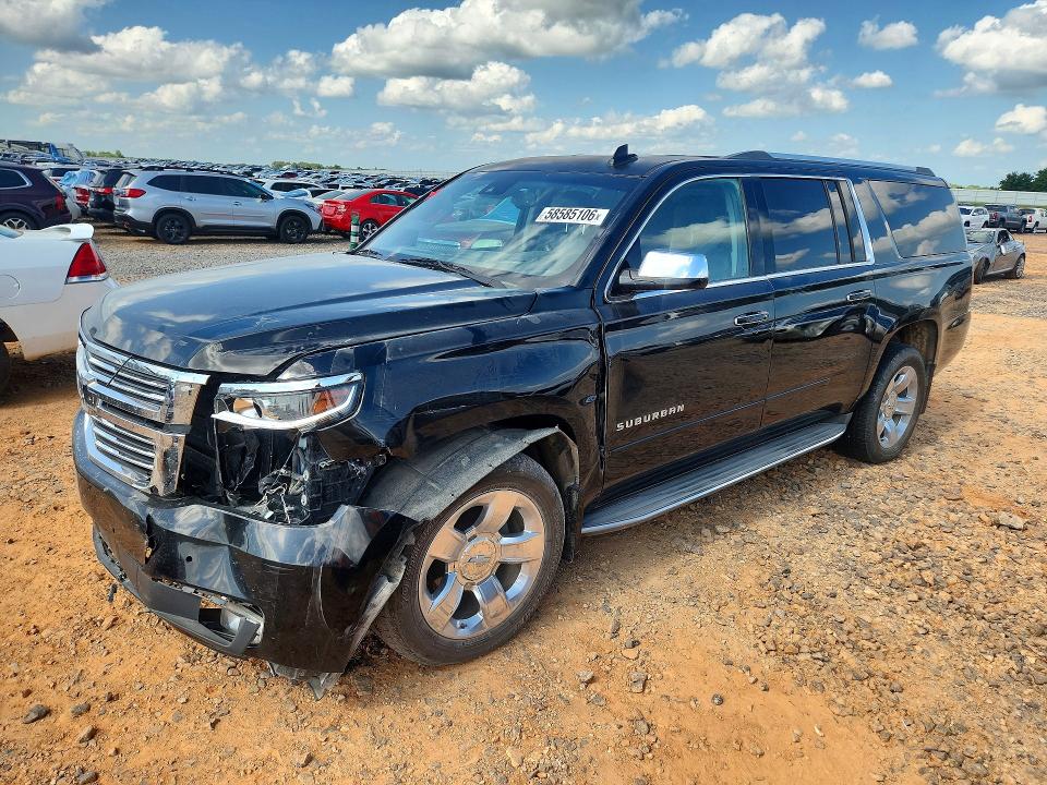 Продажа на аукционе авто 2017 Chevrolet Suburban, vin: 1GNSKJKC5HR151124, номер лота: 58585106