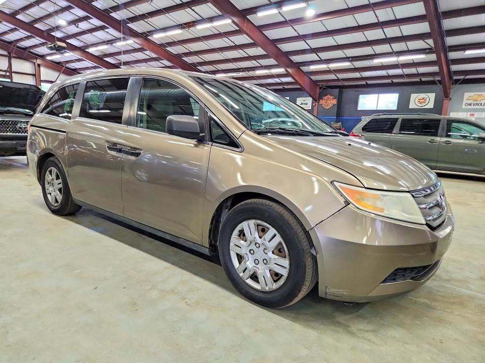 62132176 :رقم المزاد ، 5FNRL5H28CB072717 vin ، 2012 Honda Odyssey مزاد بيع