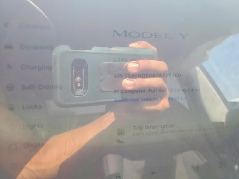 Aukcja sprzedaży 2026 Tesla Model Y, vin: 7SAYGDED9TA699460, numer aukcji: 61560896