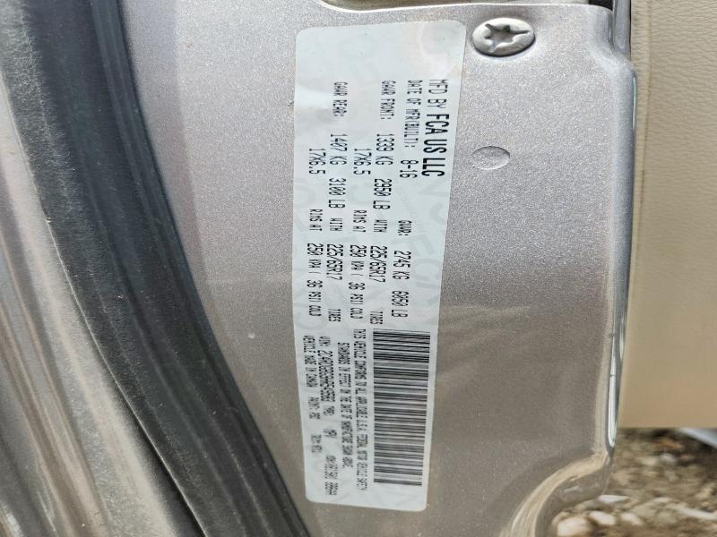 59854366 :رقم المزاد ، 2C4RDGBG9HR549583 vin ، 2017 Dodge Grand Caravan مزاد بيع