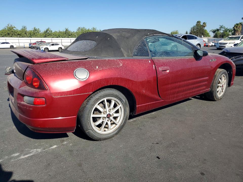 2001 Mitsubishi Eclipse მანქანა იყიდება აუქციონზე, vin: 4A3AE35G71E002486, აუქციონის ნომერი: 62884026