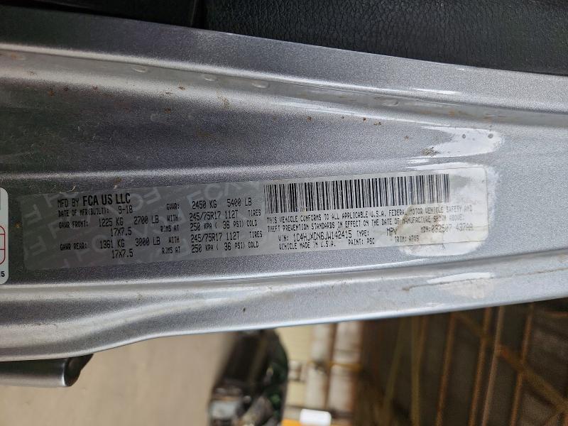 Aukcja sprzedaży 2018 Jeep Wrangler Unlimited, vin: 1C4HJXDN6JW142415, numer aukcji: 61574926
