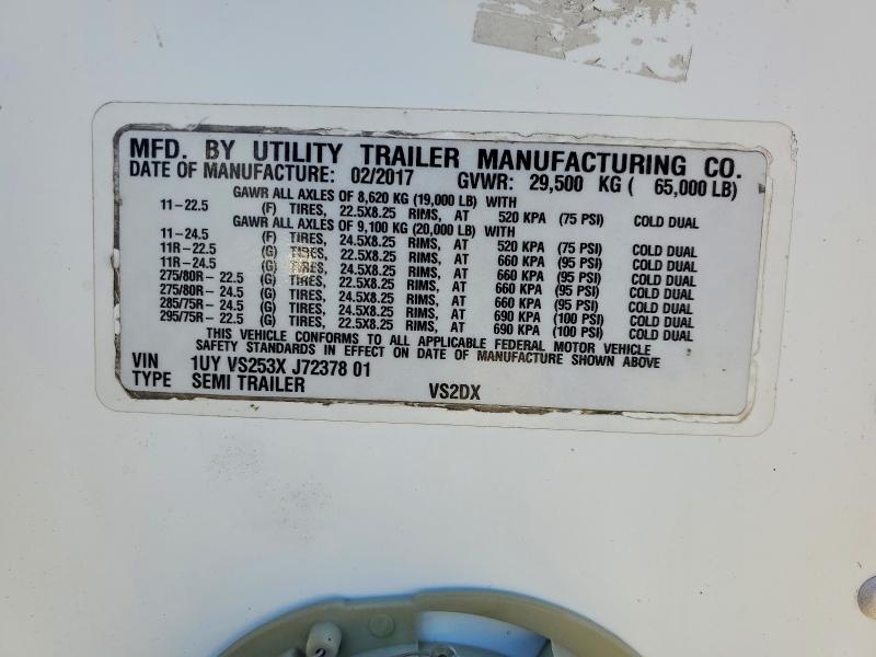 Продаж на аукціоні авто 2018 Utility Trailer Trailer, vin: 1UYVS253XJ7237801, номер лоту: 59004296