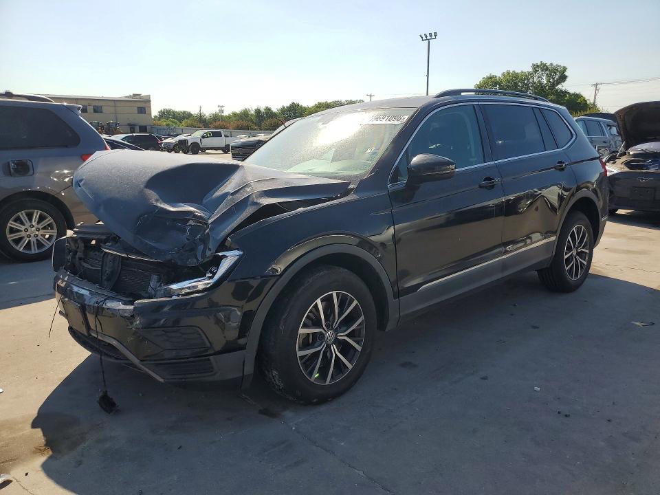 2020 Volkswagen Tiguan მანქანა იყიდება აუქციონზე, vin: 3VV3B7AX6LM064607, აუქციონის ნომერი: 59691096