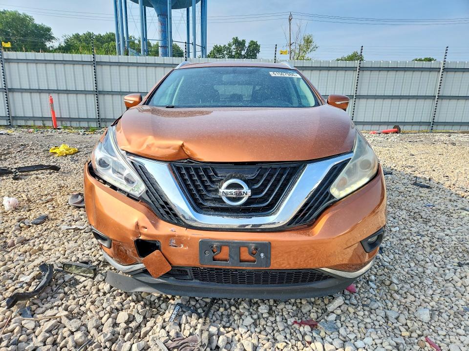 61507986 :رقم المزاد ، 5N1AZ2MH8FN242743 vin ، 2015 Nissan Murano مزاد بيع