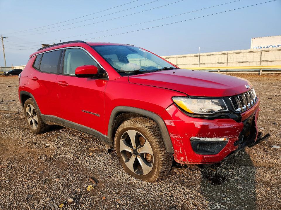 Продаж на аукціоні авто 2017 Jeep Compass, vin: 3C4NJDBB2HT656143, номер лоту: 62060816