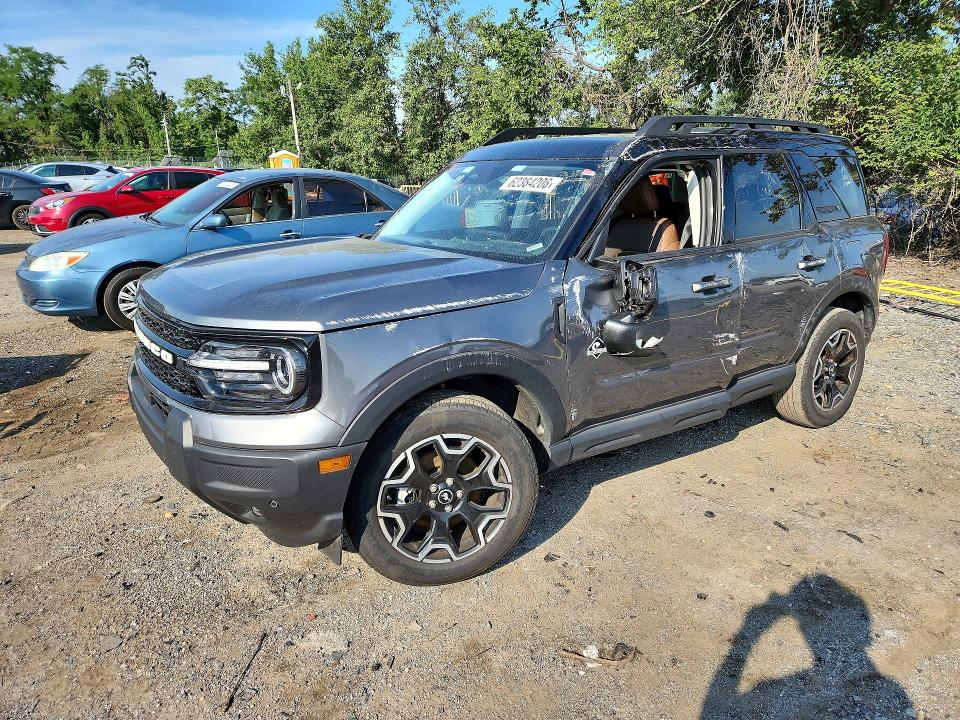 62384206 :رقم المزاد ، 3FMCR9CN9SRE33930 vin ، 2025 Ford Bronco Sport مزاد بيع