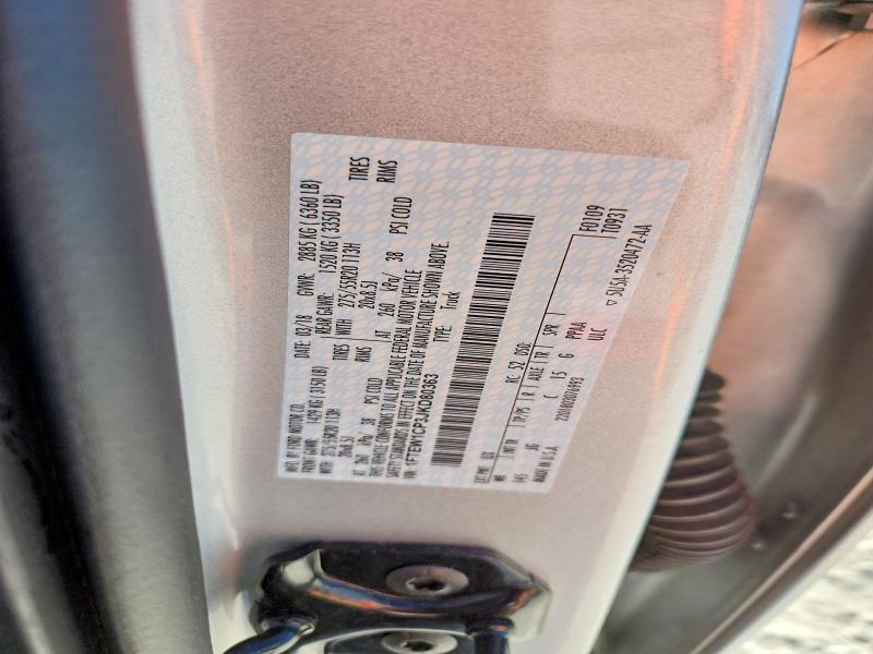 60580636 :رقم المزاد ، 1FTEW1CP3JKD80363 vin ، 2018 Ford F150 مزاد بيع