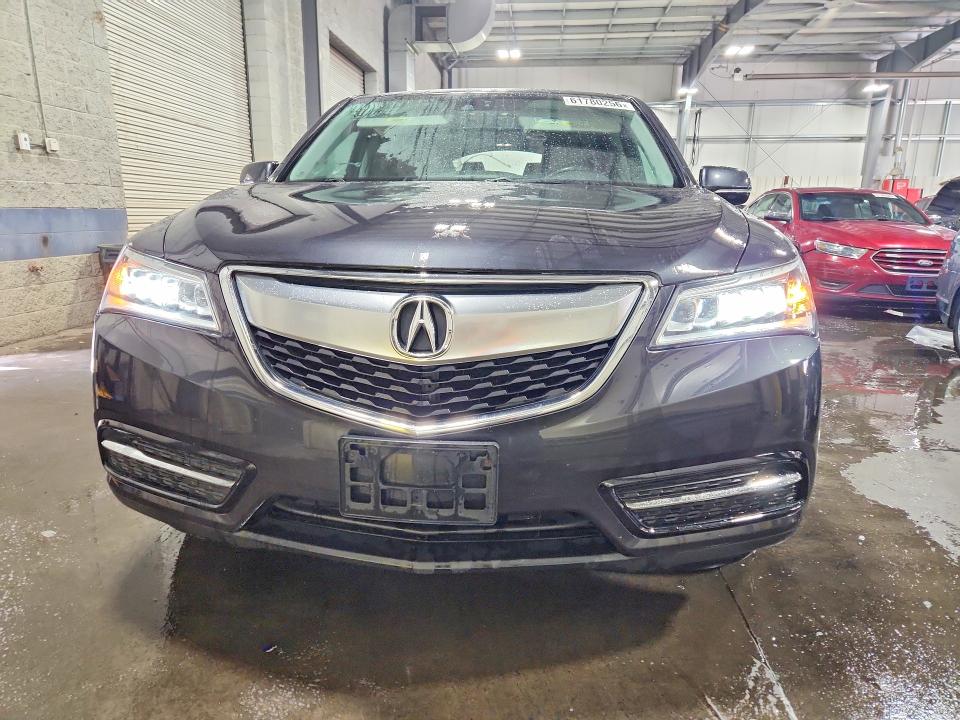 61780256 :رقم المزاد ، 5FRYD4H41FB032549 vin ، 2015 Acura Mdx مزاد بيع