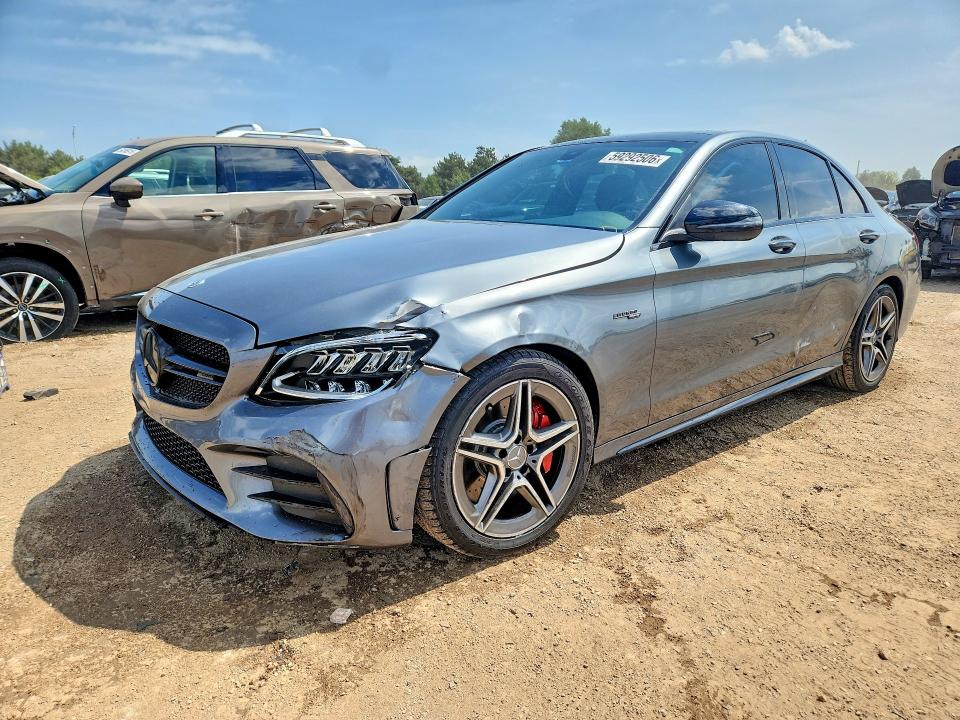 59292506 :رقم المزاد ، 55SWF6EB2LU334055 vin ، 2020 Mercedes-benz C مزاد بيع