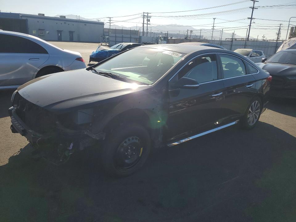 Продаж на аукціоні авто 2017 Hyundai Sonata, vin: 5NPE34AF4HH573182, номер лоту: 61178096