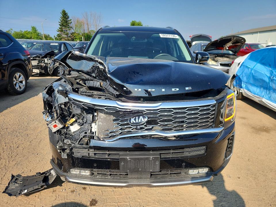 59377136 :رقم المزاد ، 5XYP5DHC9MG110423 vin ، 2021 Kia Telluride مزاد بيع