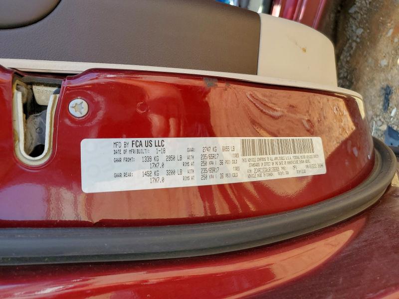Продаж на аукціоні авто 2018 Chrysler Pacifica, vin: 2C4RC1EG0JR139269, номер лоту: 60673296