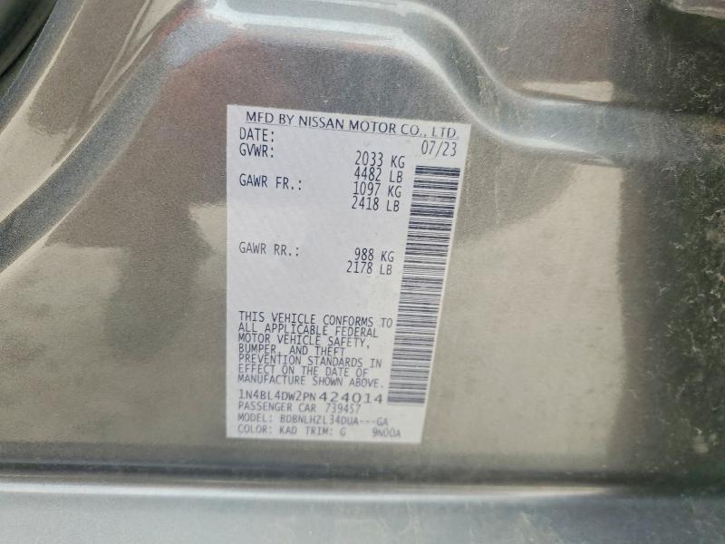 60676906 :رقم المزاد ، 1N4BL4DW2PN424014 vin ، 2023 Nissan Altima مزاد بيع