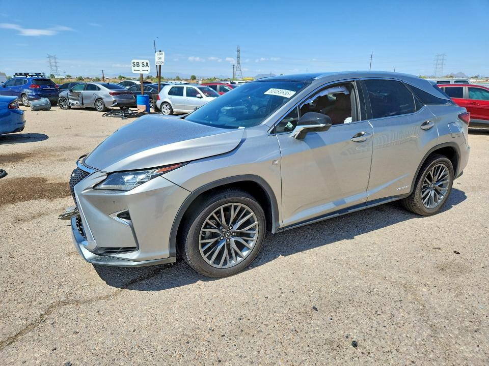 2019 Lexus Rx 450h მანქანა იყიდება აუქციონზე, vin: 2T2BGMCA7KC039494, აუქციონის ნომერი: 60483656