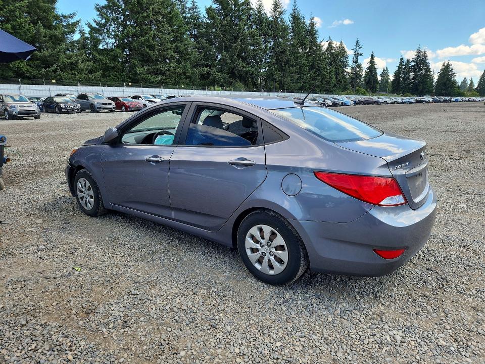 Aukcja sprzedaży 2016 Hyundai Accent, vin: KMHCT4AE6GU016742, numer aukcji: 62655556