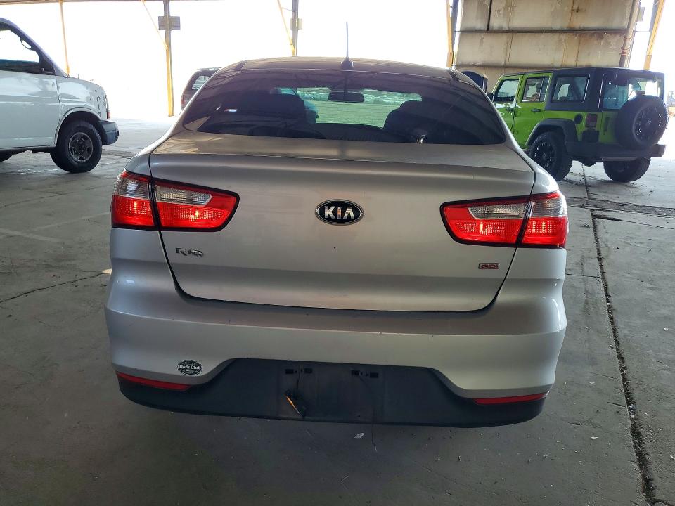 2017 Kia Rio მანქანა იყიდება აუქციონზე, vin: KNADM4A37H6025795, აუქციონის ნომერი: 62834026