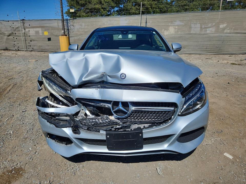 2017 Mercedes-benz C მანქანა იყიდება აუქციონზე, vin: WDDWJ4JBXHF327762, აუქციონის ნომერი: 61148206