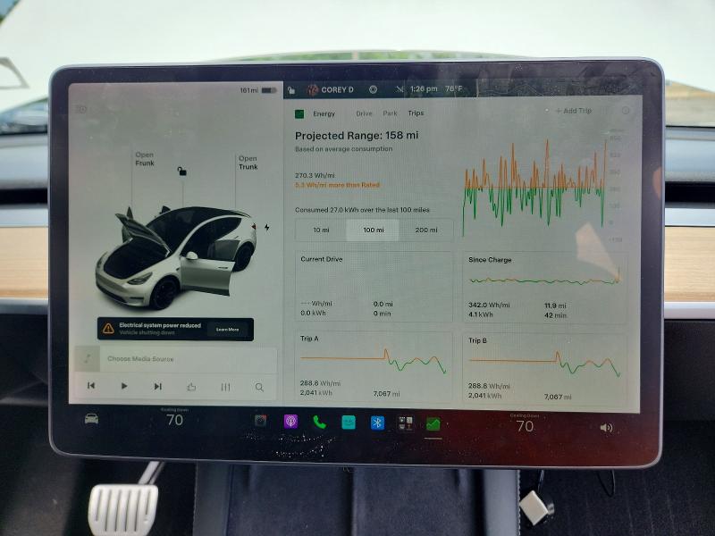 Aukcja sprzedaży 2021 Tesla Model Y, vin: 5YJYGDEF7MF252712, numer aukcji: 62345756