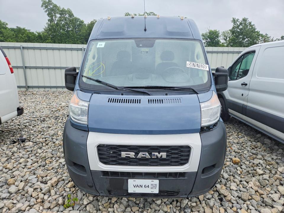 2021 Ram Promaster 3500 მანქანა იყიდება აუქციონზე, vin: 3C6MRVJG1ME580184, აუქციონის ნომერი: 58767026