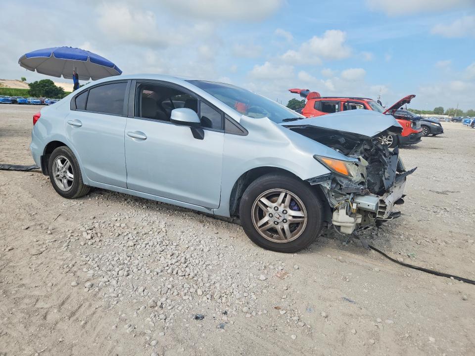 Auction sale of the 2012 Honda Civic, vin: 19XFB2F54CE046574, lot number: 61635396