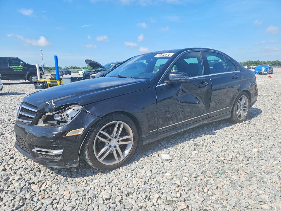 59583646 :رقم المزاد ، WDDGF4HB2EA937711 vin ، 2014 Mercedes-benz C مزاد بيع