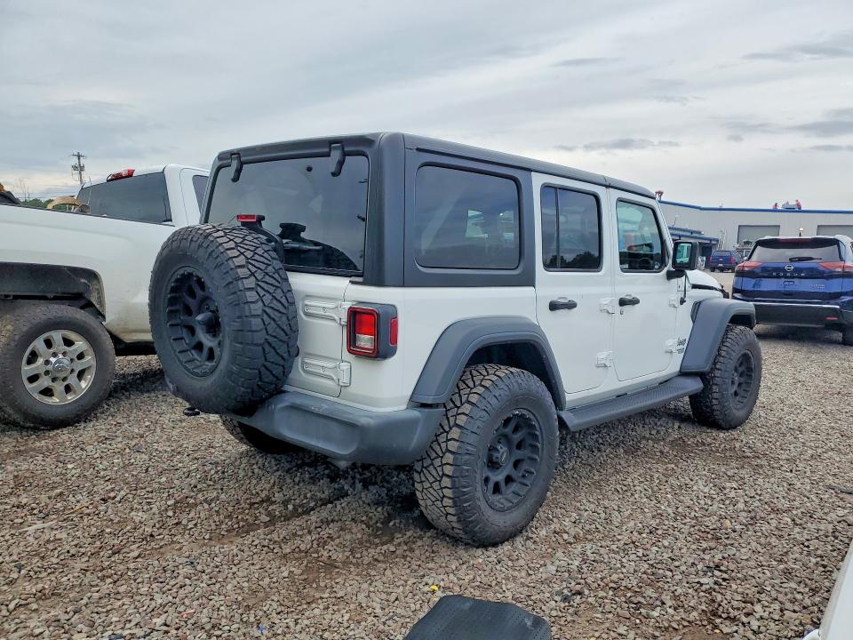 2018 Jeep Wrangler Unlimited მანქანა იყიდება აუქციონზე, vin: 1C4HJXDG7JW284631, აუქციონის ნომერი: 59804136