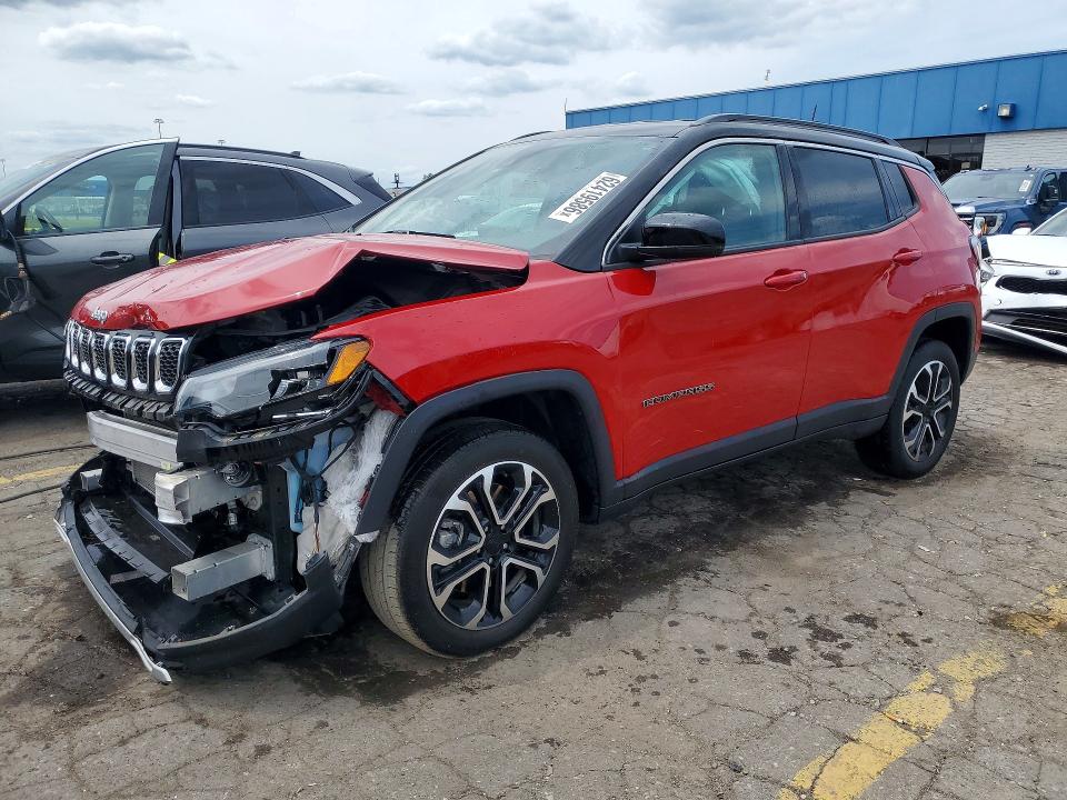 Auction sale of the 2023 Jeep Compass, vin: 3C4NJDCN9PT539425, lot number: 62419586