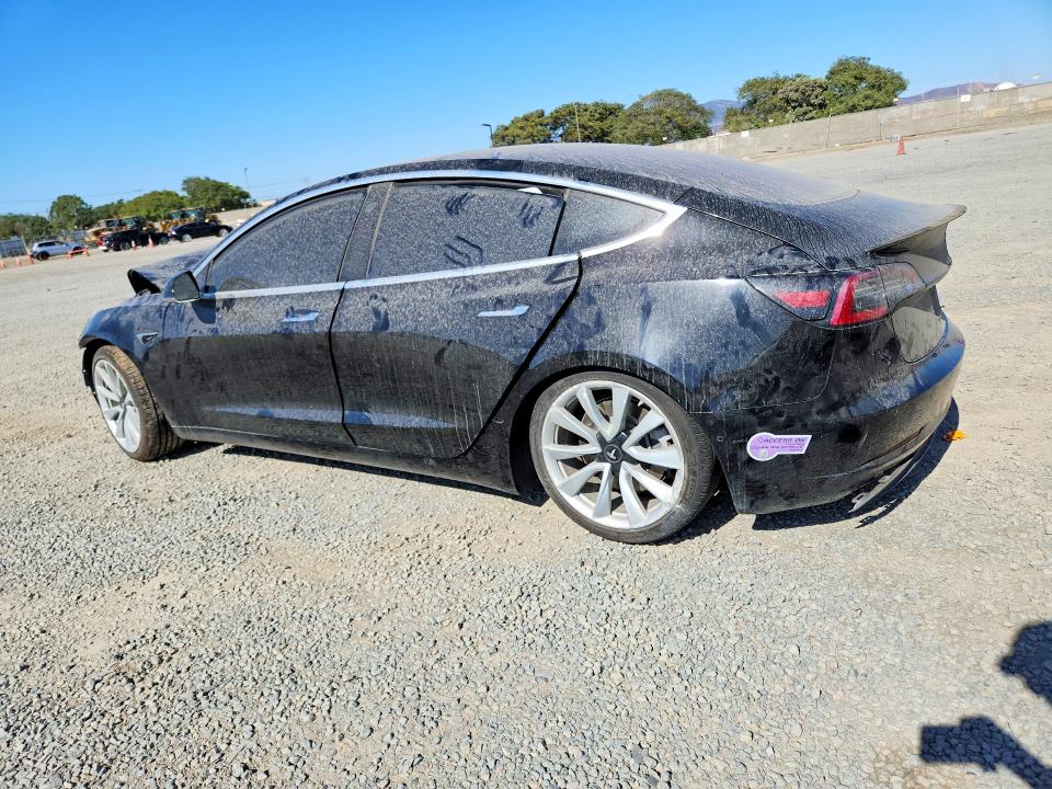 2018 Tesla Model 3 მანქანა იყიდება აუქციონზე, vin: 5YJ3E1EA0JF149310, აუქციონის ნომერი: 62109166