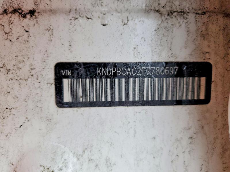 2015 Kia Sportage მანქანა იყიდება აუქციონზე, vin: KNDPBCAC2F7780697, აუქციონის ნომერი: 60001296